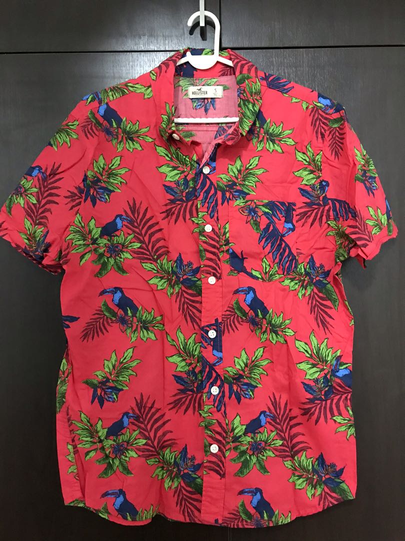 Hollister hawaiian shirt best sale