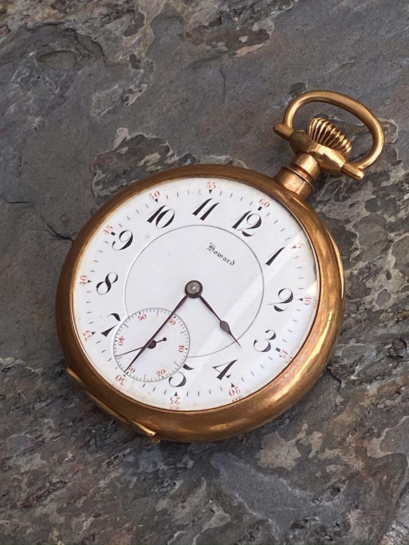 mens gold pocket watch