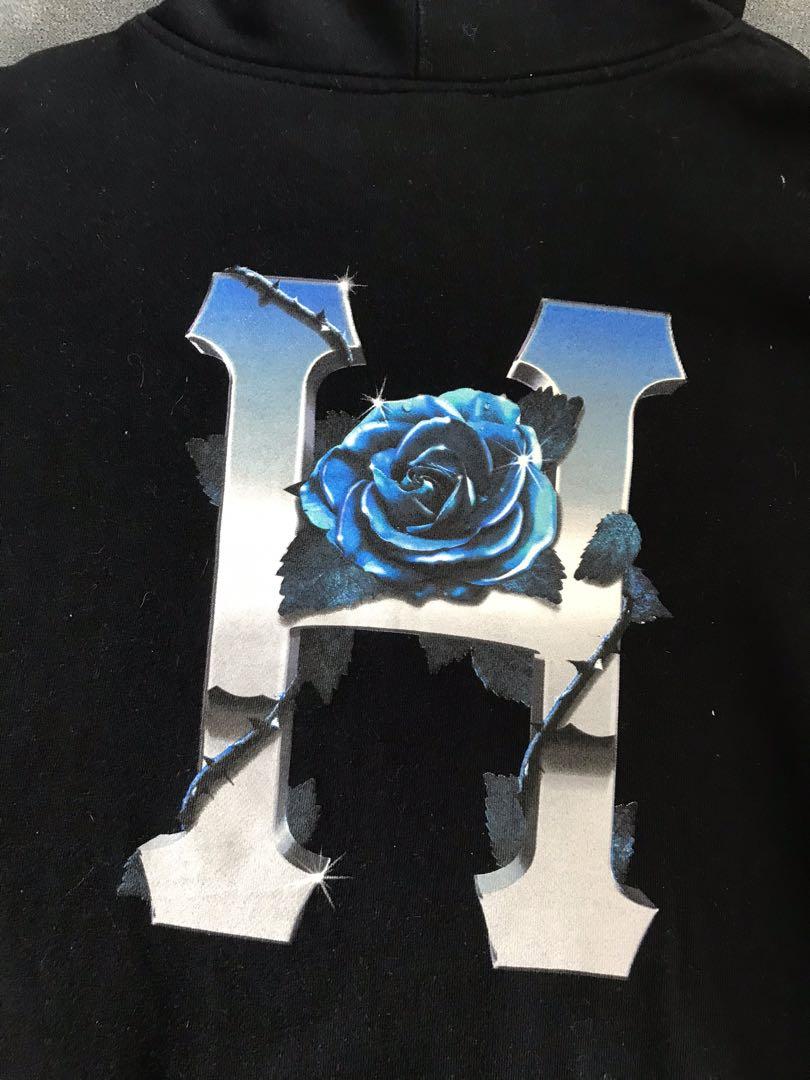 Huf blue rose discount hoodie