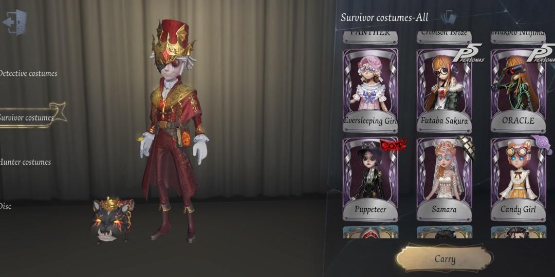 Identity V account for sale, Video Gaming, Gaming Accessories, Game Gift Cards & Accounts on