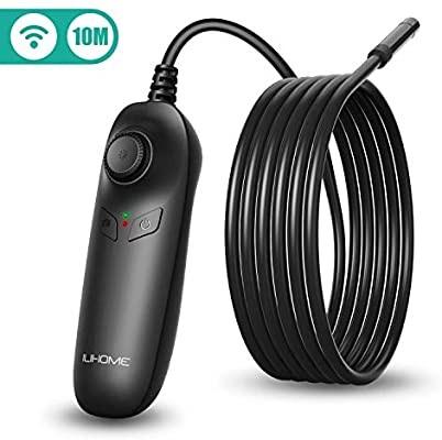 5M 8LED WiFi Borescope Endoscope Snake Inspection Camera for iPhone Android  iOS