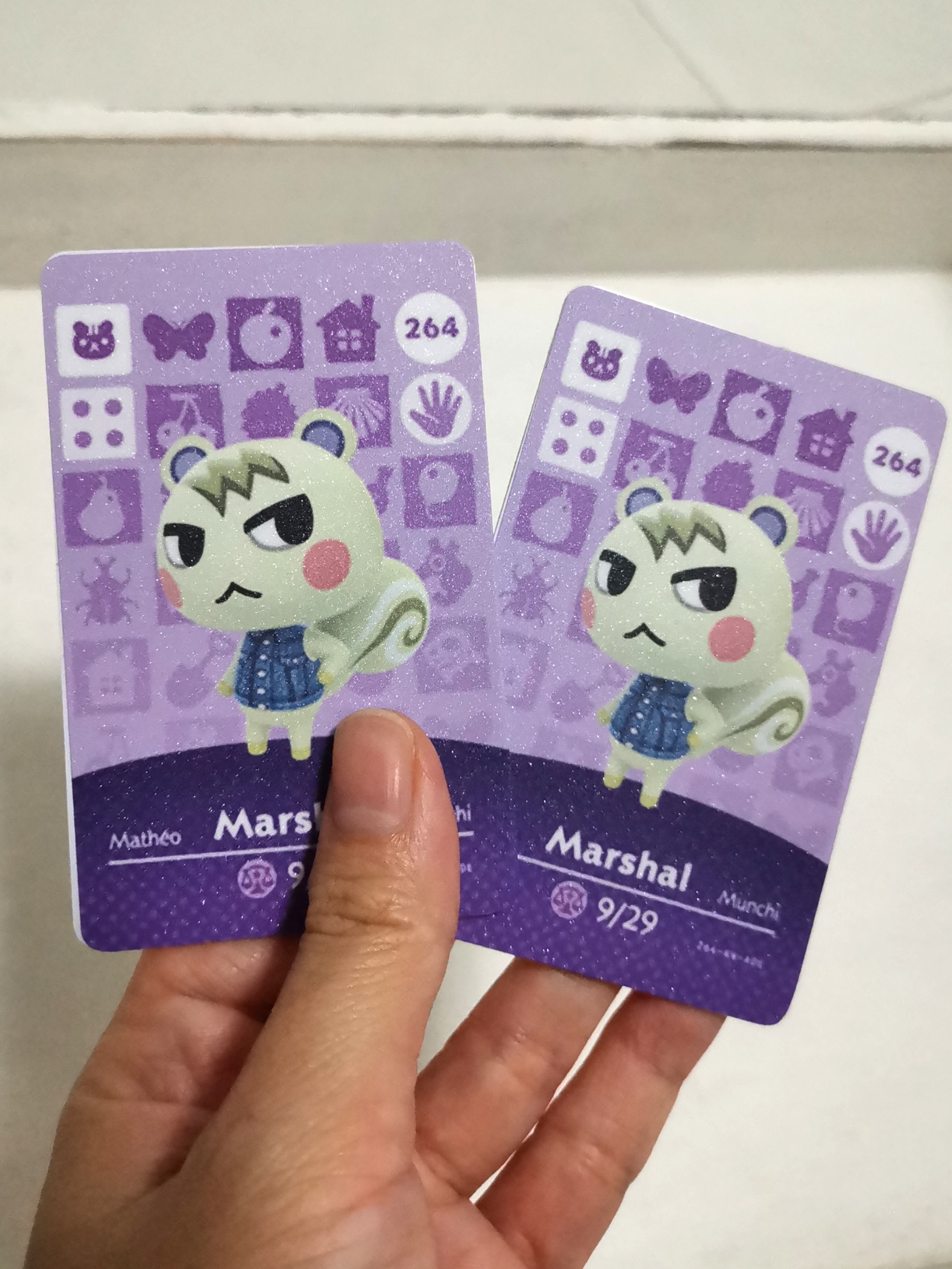 Animal Crossing Amiibo Card Marshal 264 Series 3 New Horizons - Foto 10
