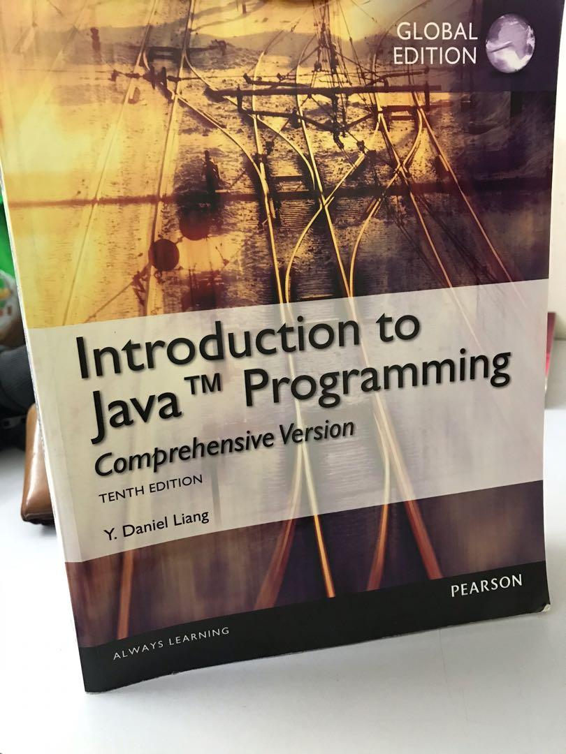 Introduction to JAVA programming tenth edition global version, Hobbies ...