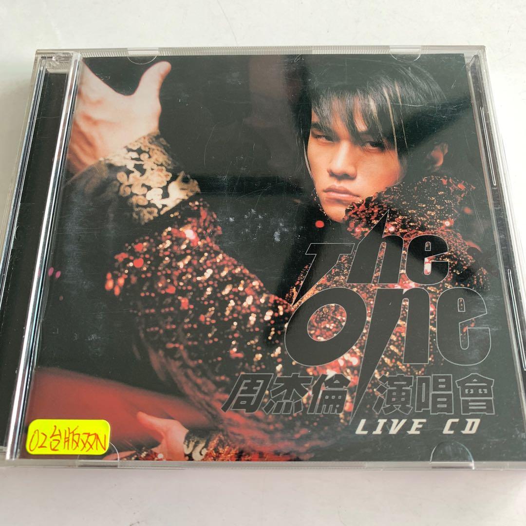 Jay Chou 周杰倫The One 演唱會Live 2002 台灣首版雙CD （罕有