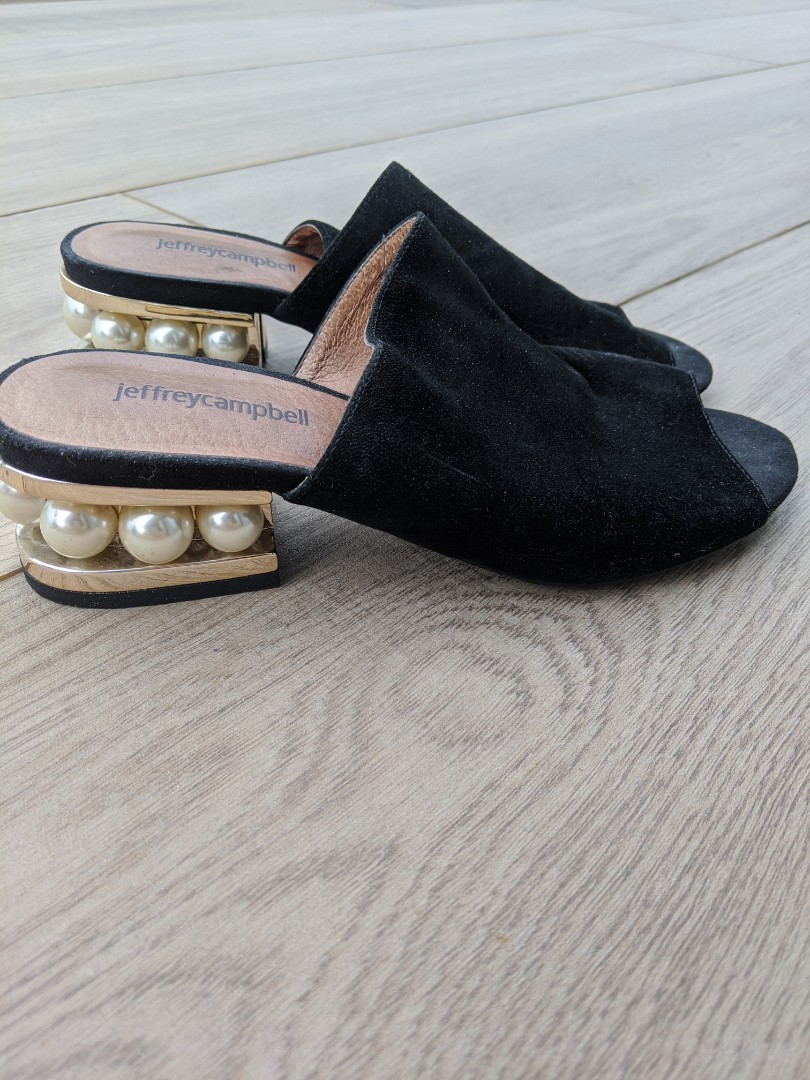 Jeffrey Campbell pearl heel size 37 Women s Fashion Footwear Heels on Carousell