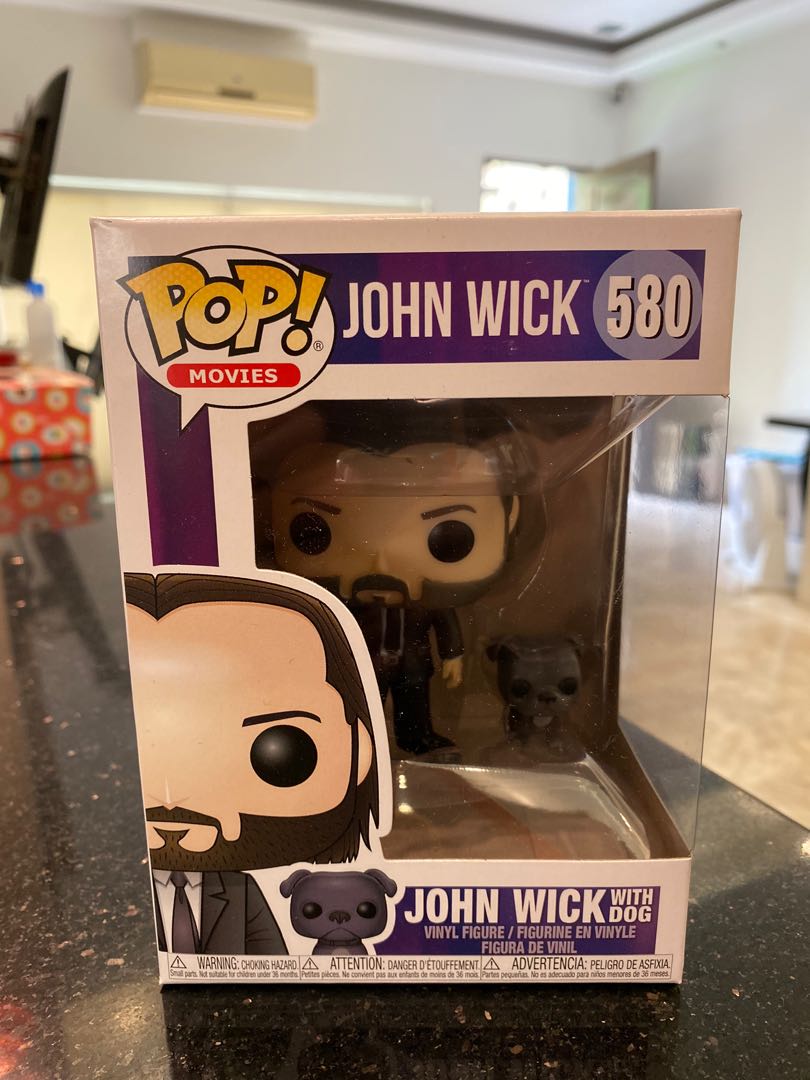 funko john wick with dog