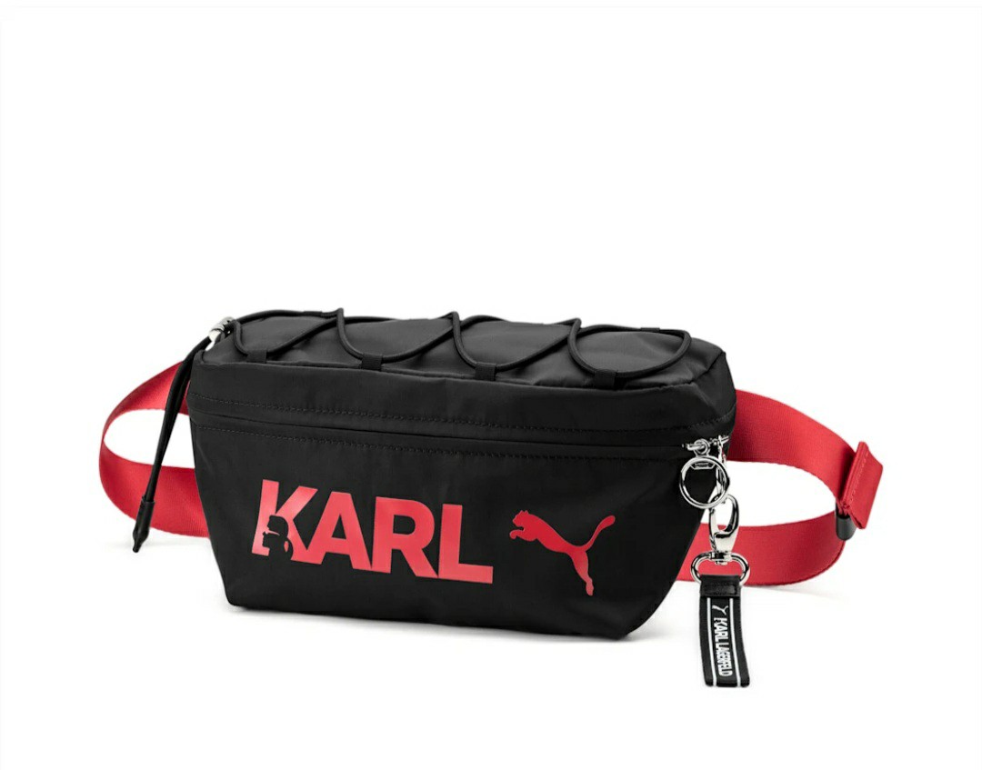 Authentic KARL lagerfeld Waist Bag X Puma, Women's Fashion, Bags
