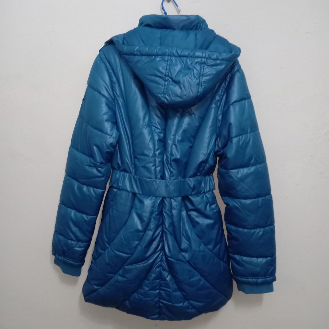 Kenvelo Blue Winter Jacket Women S Fashion Clothes Outerwear On
