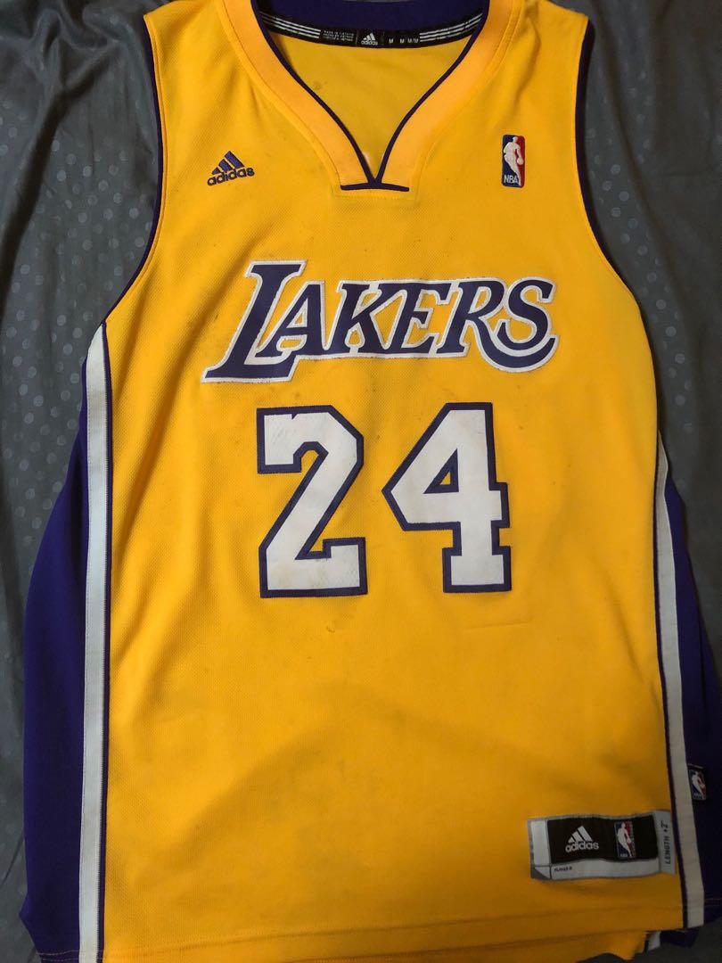 Kobe Bryant Authentic Adidas Swingman Jersey Lakers (Stiched On), Men's  Fashion, Activewear on Carousell