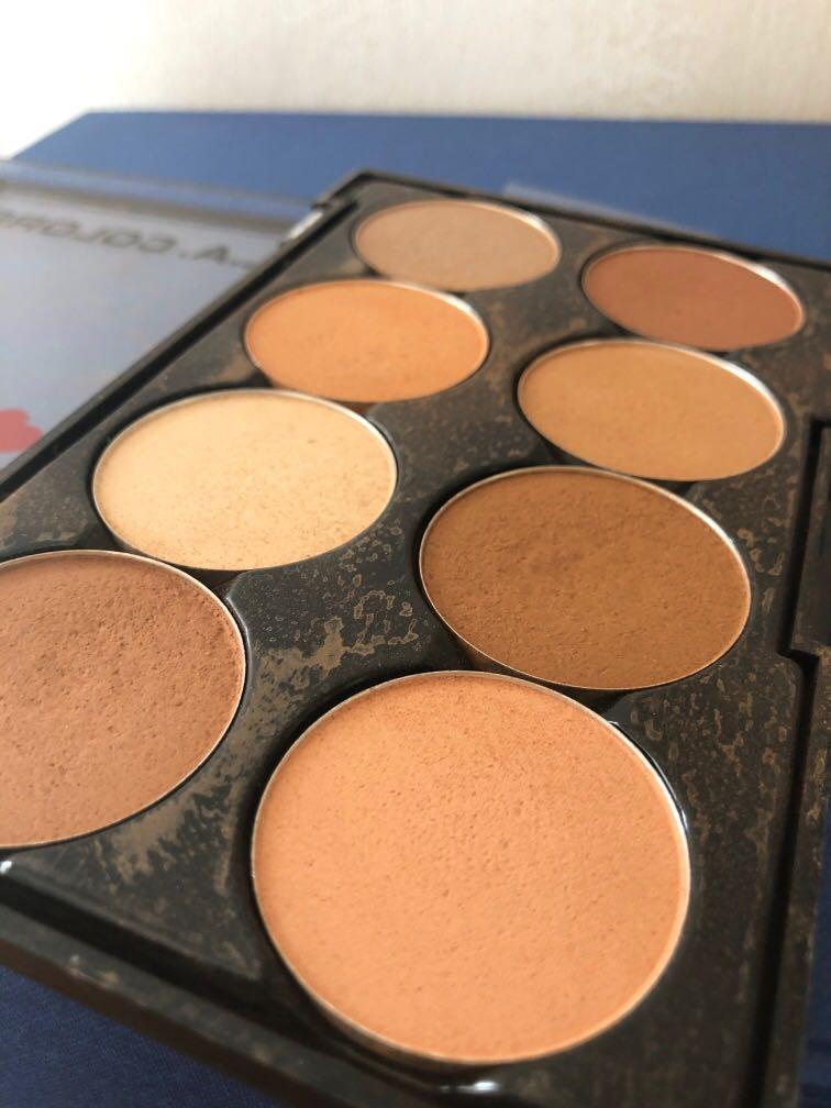 LA Colors Contour Palette, Kesehatan & Kecantikan, Rias Wajah di Carousell