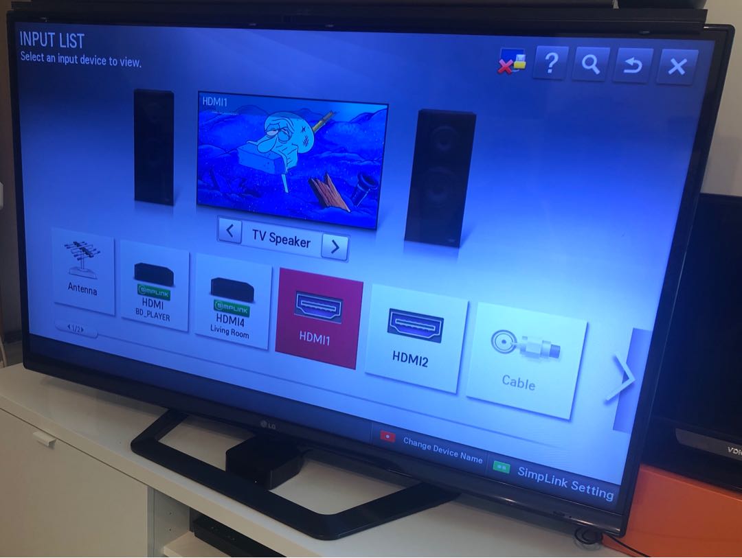 LG TV LED 47寸 (LG 47LM6400), 家庭電器, 電視 & 其他娛樂, 電視 Carousell