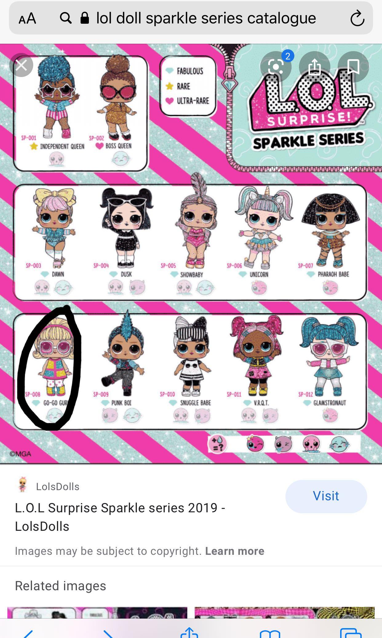 Lol surprise sparkle series 2019 discount