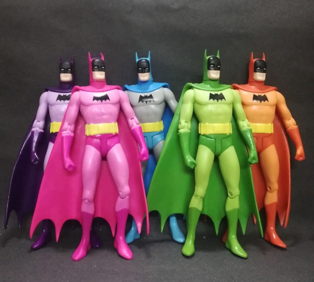 rainbow batman figures