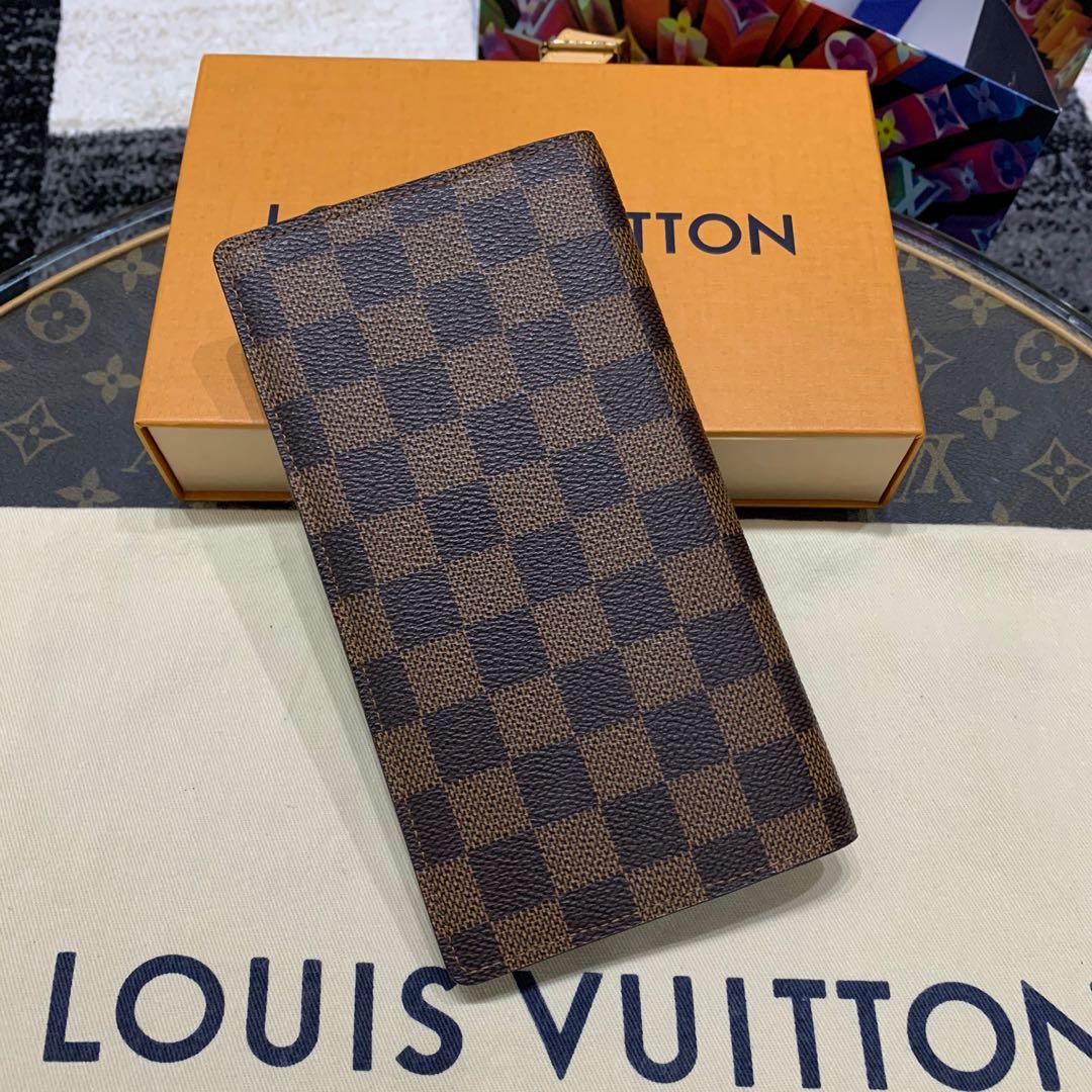 Louis Vuitton Damier Ebene Brazza Wallet
