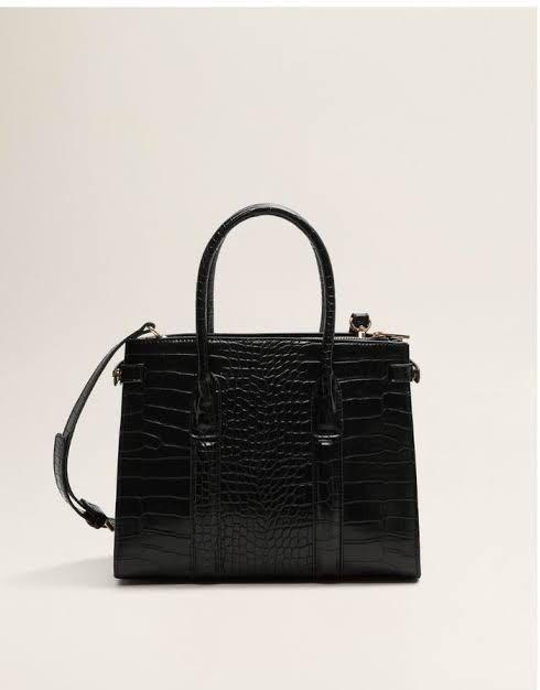 mango handbags black