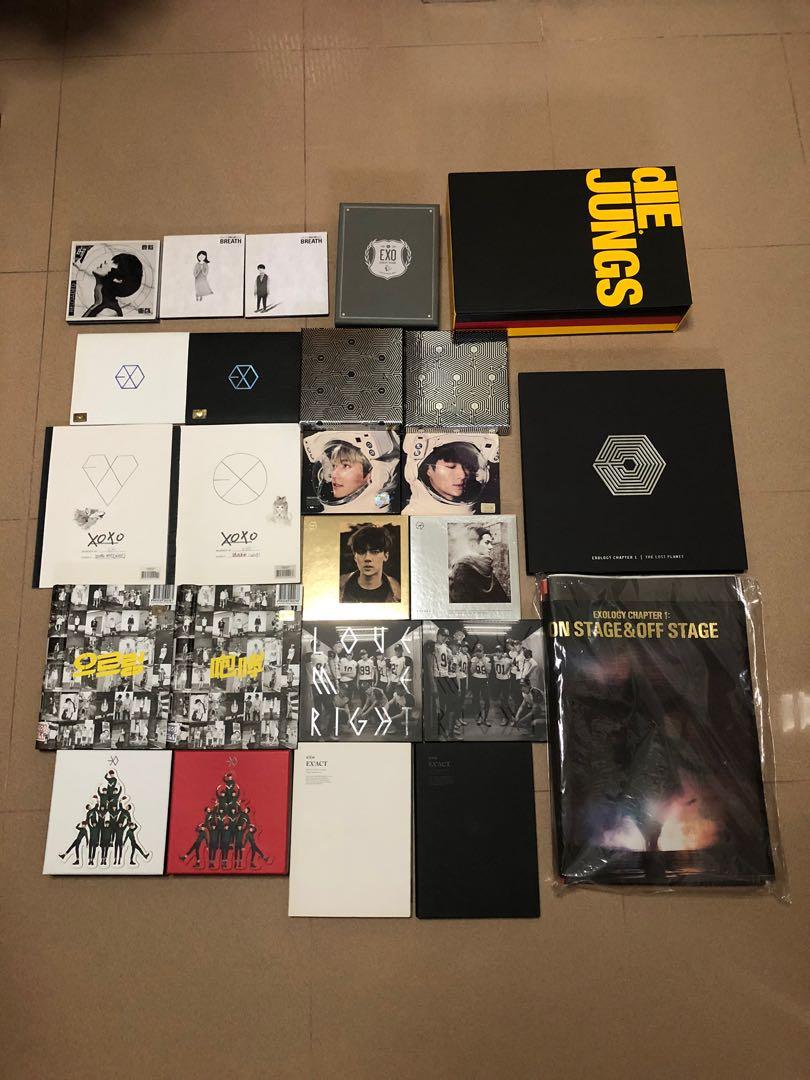 Exo Albums Exo Dvd Exo Photobook Hobbies Toys Memorabilia Collectibles K Wave On Carousell