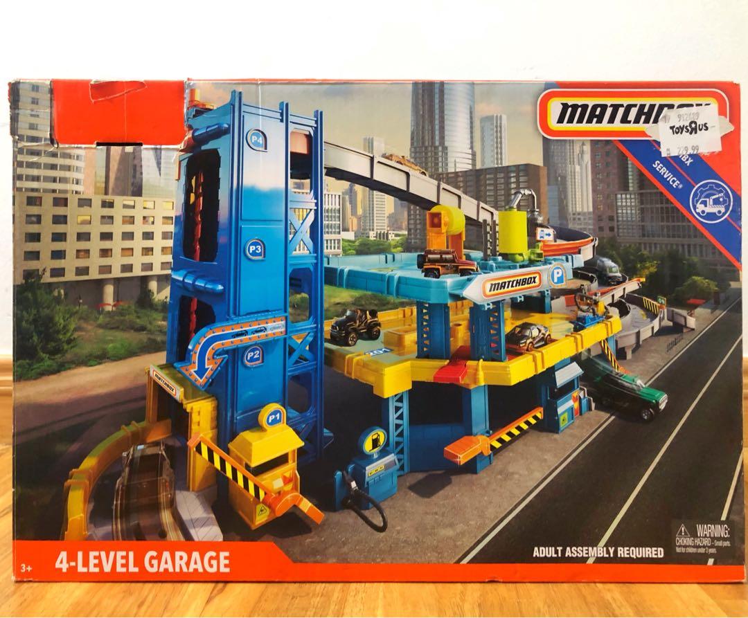 Matchbox four 2025 level garage