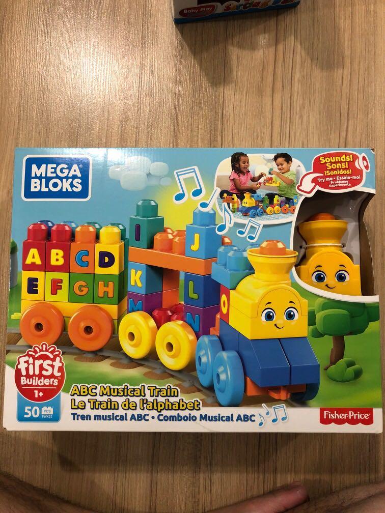 mega bloks abc musical train