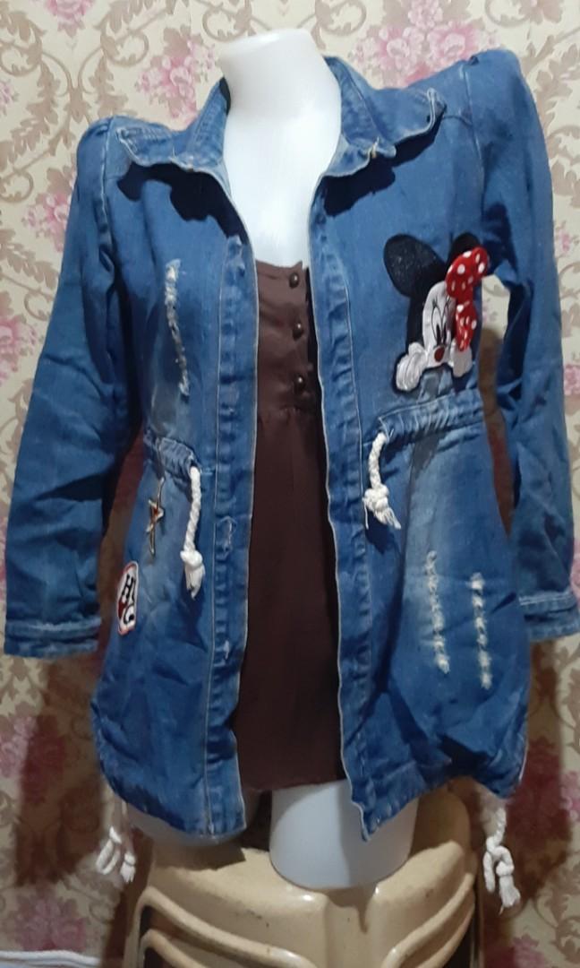 mickey denim jacket