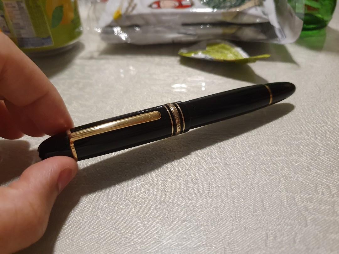 Montblanc Meisterstuck 149 Extra Fine Fountain Pen Books Stationery Stationery On Carousell