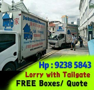 Movers and delivery service Direct whatsapp 92385843 Johnsion Mover