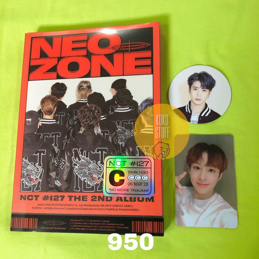 NCT 127 Neo Zone ‘C’ Version with Jungwoo PC & Jaehyun CC, Hobbies ...