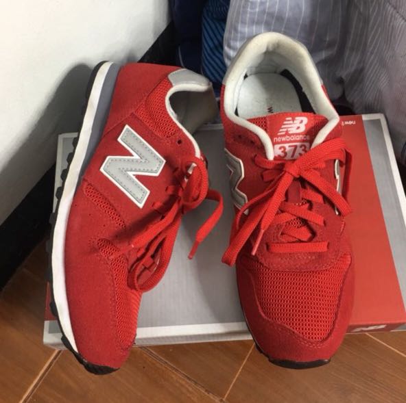 new balance 373 red