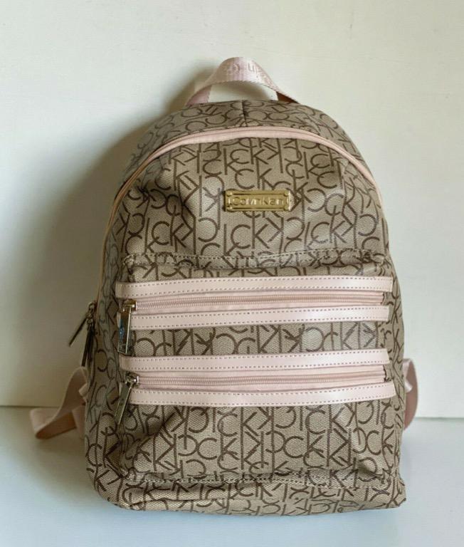 Calvin klein signature backpack deals