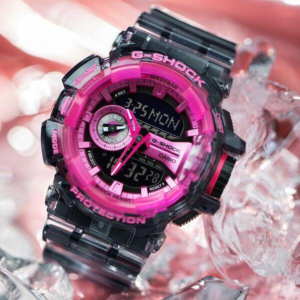G shock discount pink black