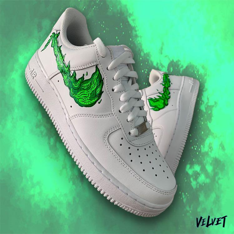 Nike air force clearance 1 velvet green