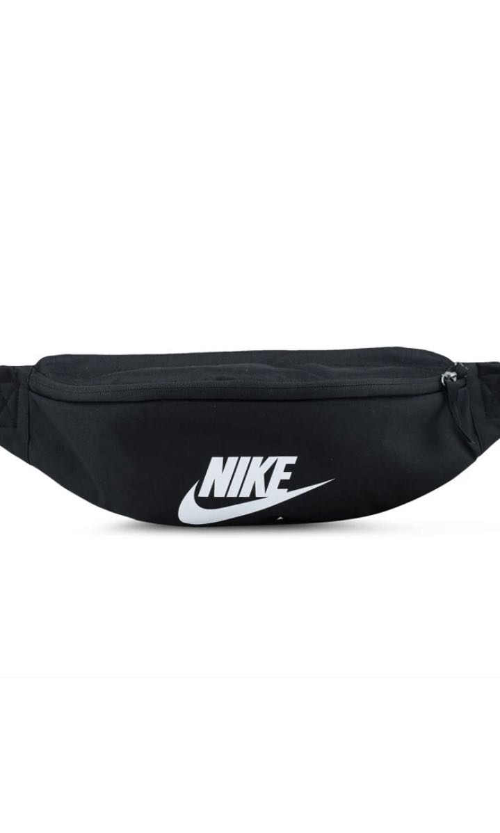 all white nike fanny pack