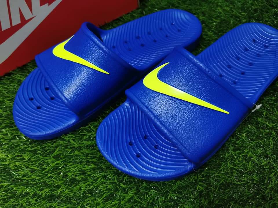 Nike Kawa Shower M, Men's Fashion, Footwear, Slippers \u0026 Slides on Carousell