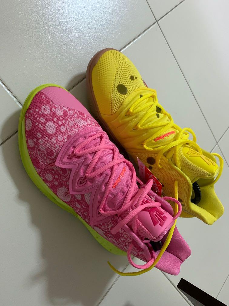 Nike Kyrie 5 Spongebob Squarepants Yellow GS PS TD Kids