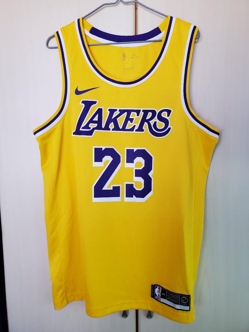 Nike NBA Lakers LeBron James Jersey 23 