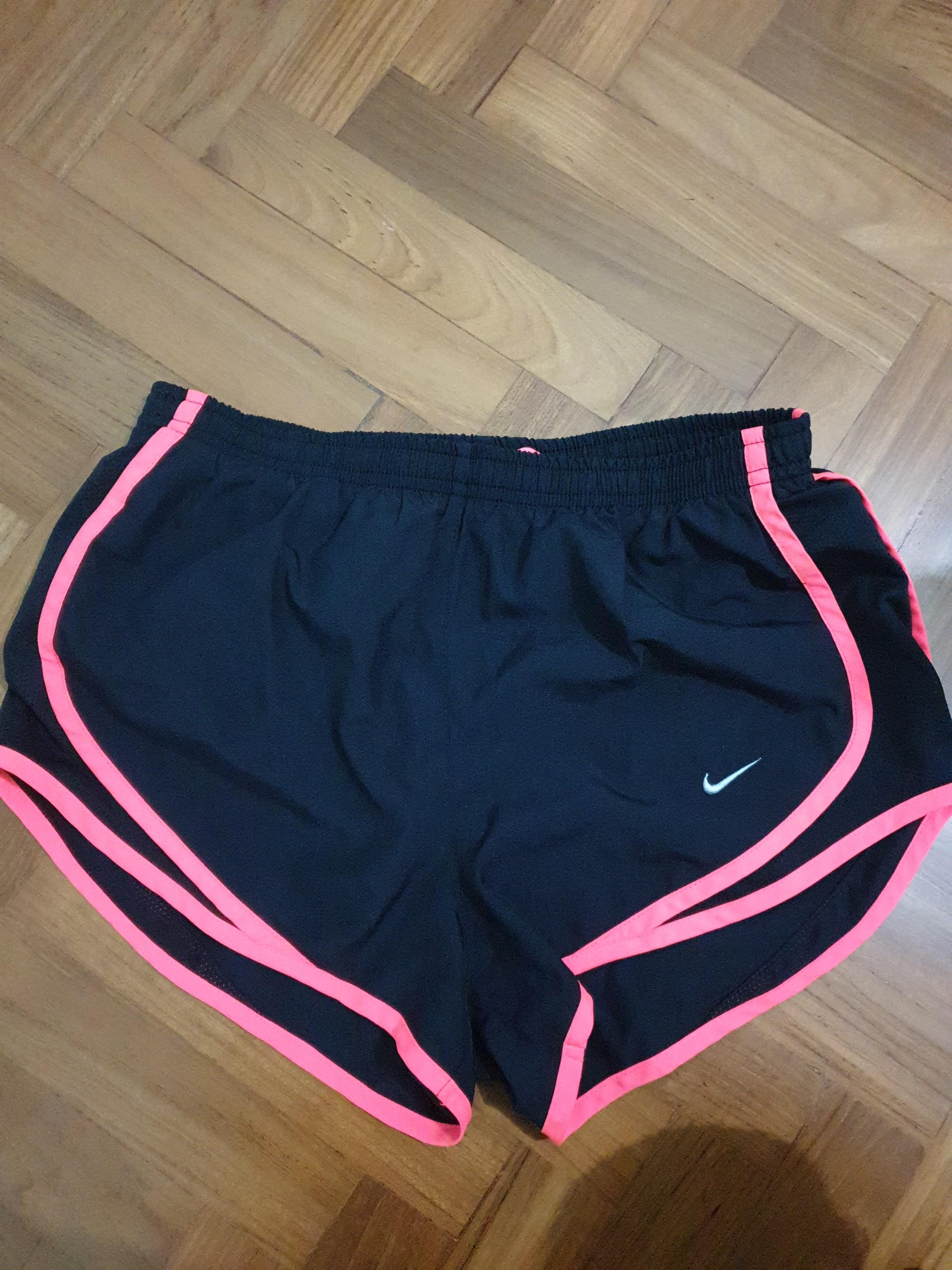 nike neon pink shorts