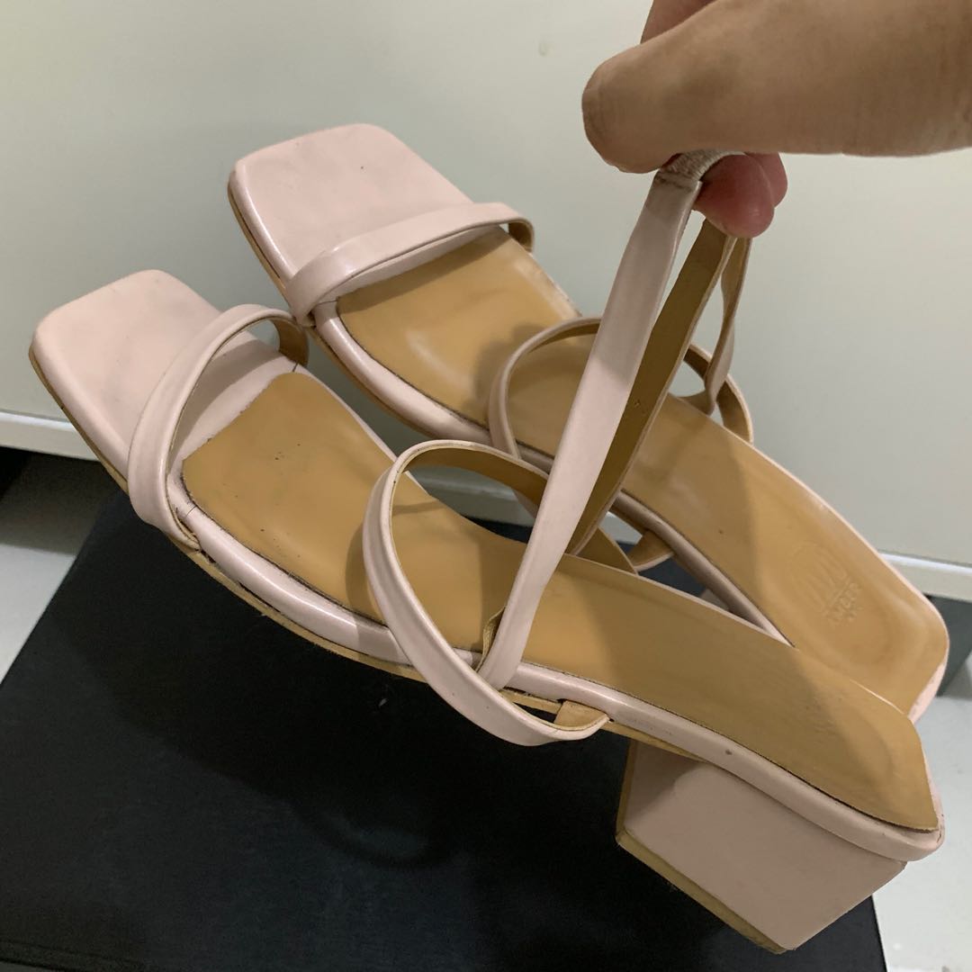 square block heels