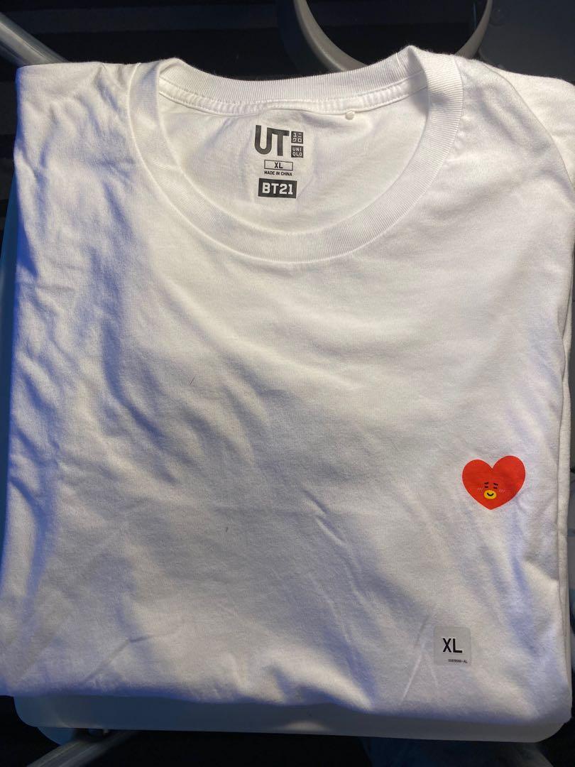 Official Uniqlo X Bt21 T-Shirt, Hobbies & Toys, Collectibles & Memorabilia,  Fan Merchandise On Carousell