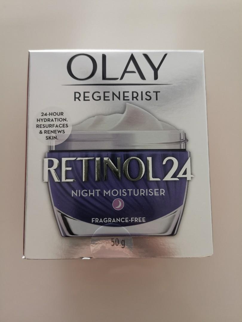 olay regenerist retinol 24 night moisturiser fragrance free 50g