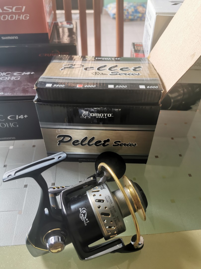 Omoto Reels Pallet Series 4000, Sports Equipment, Fishing on Carousell