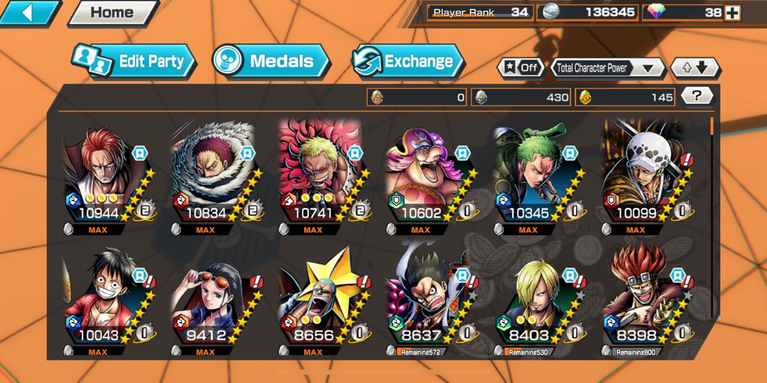 One Piece Bounty Rush Account Toys Games Video Gaming Others On Carousell 59,079 likes · 2,577 talking about this. one piece bounty rush account