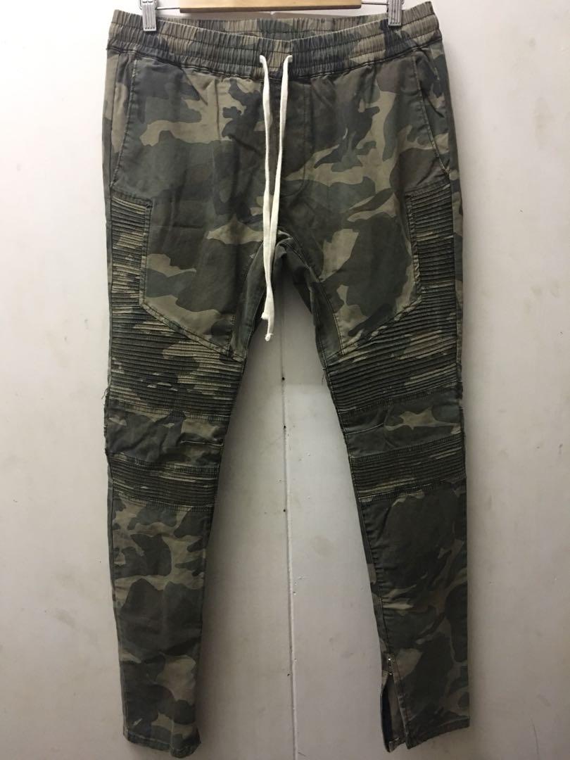Pacsun drop skinny camo cargo clearance jogger pants
