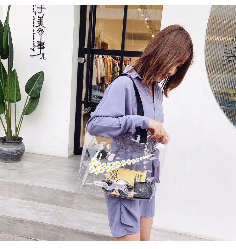 Po Nike Gd Transparent Tote Bag Women S Fashion Bags Wallets