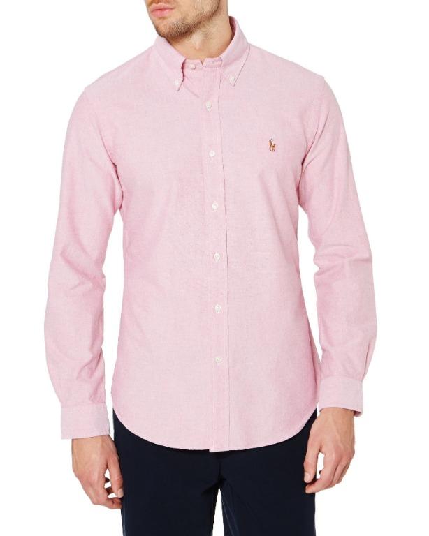polo ralph lauren custom fit oxford shirt