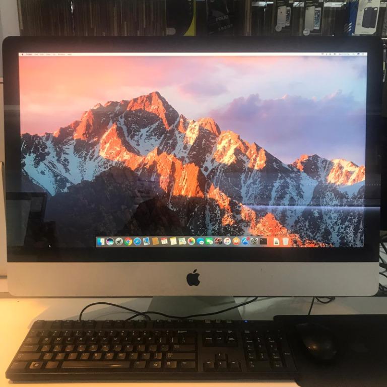 Pre Owned Apple Imac 27 Inch Late 09 12gb Ram Electronics Computers Desktops On Carousell