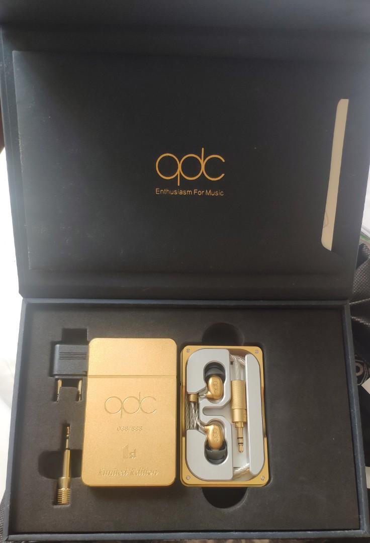 Qdc 1le 發燒鍍金耳機全球限量8個珍藏第038號 電子產品 錄音器材 Carousell