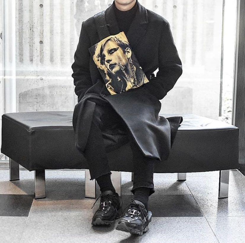 Raf simons black yellow best sale