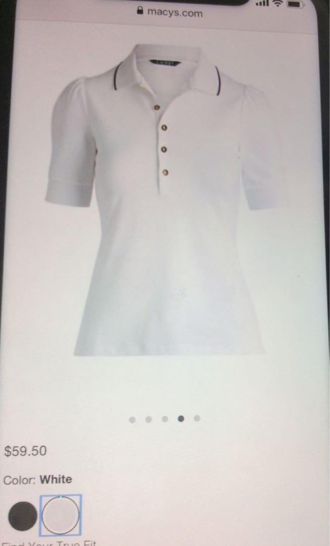 macys womens ralph lauren polo shirts