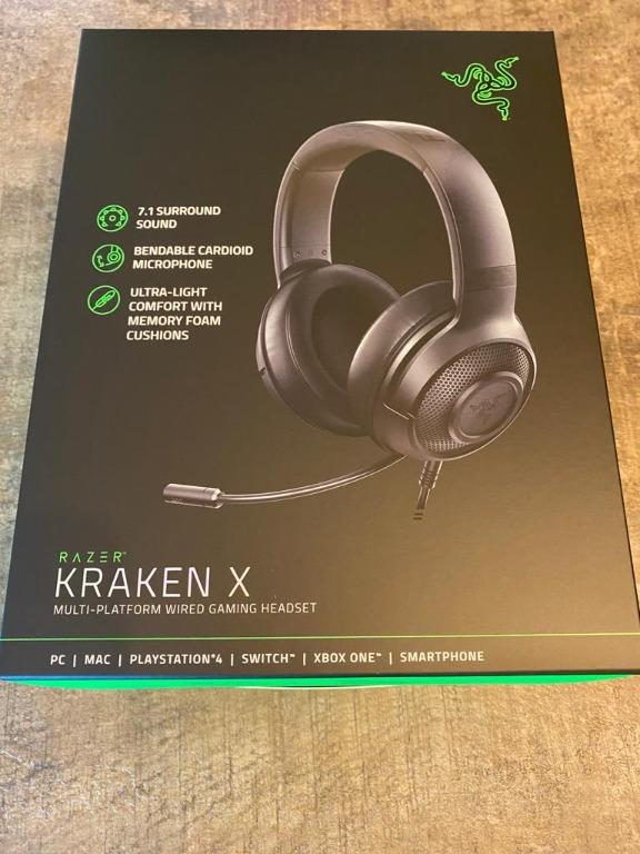 kraken x headset ps4