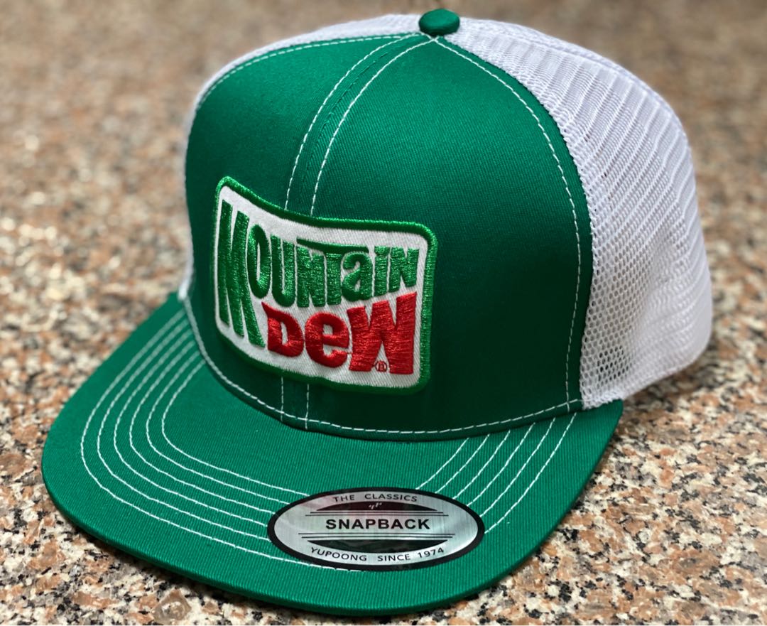 Mountain Dew Mash Snapback Cap 