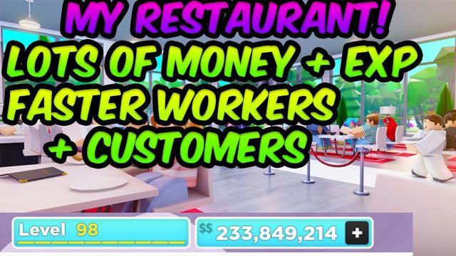 Roblox My Restaurant Toys Games Video Gaming In Game Products On Carousell - fast food tycoon desc roblox
